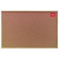 NOBO PREM PLUS CORK BRD OAK FRM 1200X900