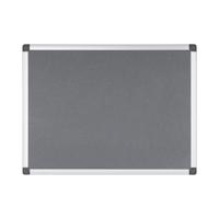 BI-OFFICE MAYA NOTICEBOARD 600X450 GREY