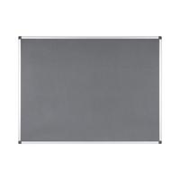 BI-OFFICE MAYA NOTICEBOARD 1200X900 GREY