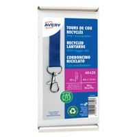AVERY RECYCLED LANYARD BLUE (10)