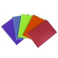 SOFT PVC COVER NOTEBOOK A5 (PACK 10)