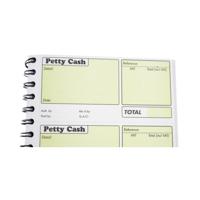 SPIRAL BOUND DUPLICATE PETTY CASH BOOK