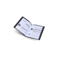 SOFT COVER DISP BK A4 60 PKT BLACK