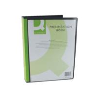 SOFT COVER DISP BK A4 100 PKT BLACK