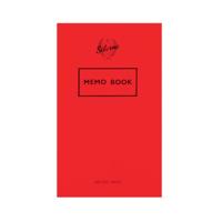SILVINE MEMO BOOK 159X95MM 042F-T
