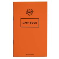 SILVINE CASH BOOK 159X95MM 72PG 042C