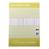 PAPERBACK DOUBLE ENTRY LEDGER A4