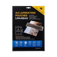 LOW USE LAMG POUCHES A4 150MIC (25)