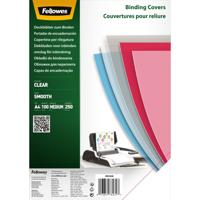 FELLOWES PET BINDING CVR A4 250MIC (100)