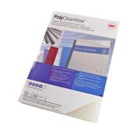 GBC Polypropylene Binding Covers A4 300 Micron Frost Clear (Pack 100) IB386848
