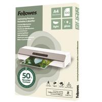 FELLOWES RCYC GLOSS PCH A4 2X75MIC (100)