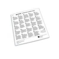 LEITZ LAMINATOR CLEANING SHEETS A4 (5)