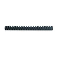 GBC BINDING COMB 16MM BLACK (100)