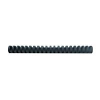 GBC BINDING COMB 22MM BLACK (100)
