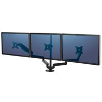 FELLOWES PLATINUM TRIPLE MONITOR ARM BLK