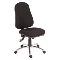 TEKNIK ERGO COMFORT OP CHAIR BLACK/STEEL