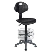 TEKNIK LABOUR DRAFTER CHAIR BLACK