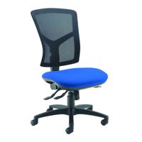 SENZA MESH OP CHAIR NO ARMS BLU