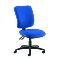 SENZA ASYNCHRO OPERATOR CHAIR NO ARM BLU