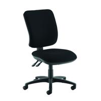 SENZA ASYNCHRO OPERATOR CHAIR NO ARM BLK
