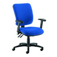 SENZA ASYNCHRO OPERATOR CHAIR FLDARM BLU