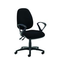 JOTA XL HIGH BACK OP CHAIR FIXARM BLK