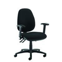 JOTA XL HIGH BACK OP CHAIR FLDARM BLK