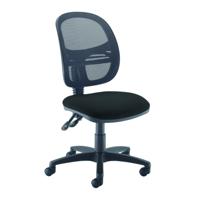 JOTA MESH MED BACK OP CHAIR NO ARMS BLK