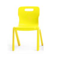 ONE PIECE SCHOOL CHAIR 430MM YLW