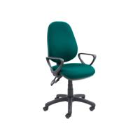 VANTAGE 101 FIX ARM OPERATOR CHAIR GRN
