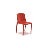 HATTON STACKING DINING CHAIR POPPY RED