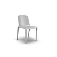 HATTON STACKING DINING CHAIR ASH GRY