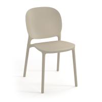 EVERLY MPPS CHAIR NO ARMS DOVE GREY (2)