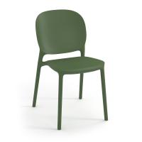 EVERLY MPPS CHAIR NO ARMS OLIVE GRN (2)