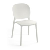 EVERLY MPPS CHAIR NO ARMS WHITE (2)