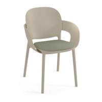 EVERLY MPPS CHAIR WITH ARMS DOVE (2)