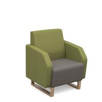 ENCORE SOFA 1 SEAT WOOD FRAME MTO