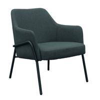CORBY LOUNGE CHAIR BLK/DARK GREY