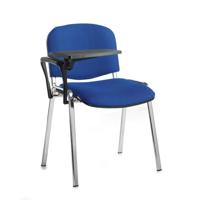 TAURUS STACKING ARM CHAIR +TAB CHM/BLU