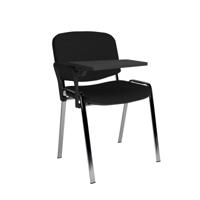 TAURUS STACKING ARM CHAIR +TAB CHM/BLK