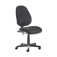 BILBAO LUMBAR FABRIC OP CHR NO ARM BLACK