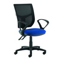 ALTINO HIGH BACK MESH OP CHR FIX ARM BLU