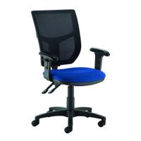 ALTINO HIGH BACK MESH OP CHR ADJ ARM BLU