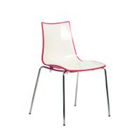 GECKO SHELL DINING CHAIR RED