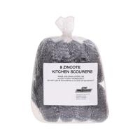 GALVANISED STEEL SCOURERS (8)