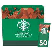 STARBUCKS MEDIUM ROAST COFFEE STICK (50)
