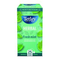TETLEY PEPPERMINT TEA BAGS (25)