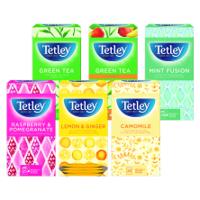 TETLEY FRUIT & HERBAL TEA VARIETY (6X25)