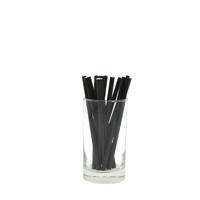 COCKTAIL STRAWS BLACK (250)