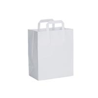 PROPAC PAPER BAG 297X250X140 WHT (250)